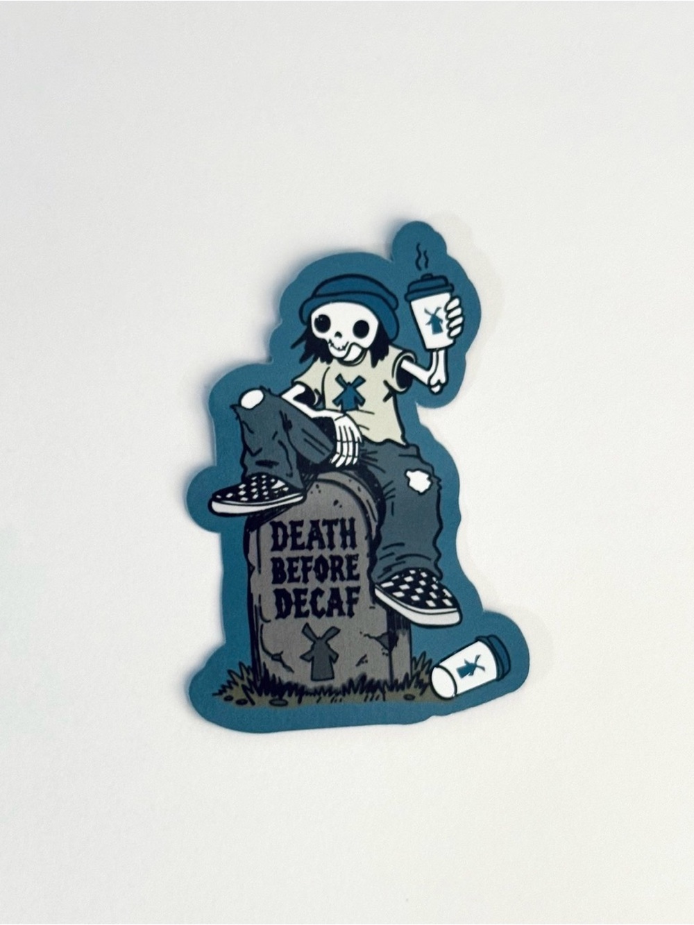 Dutch Bros October 7 2026 Sticker Drop Death Before Decaf